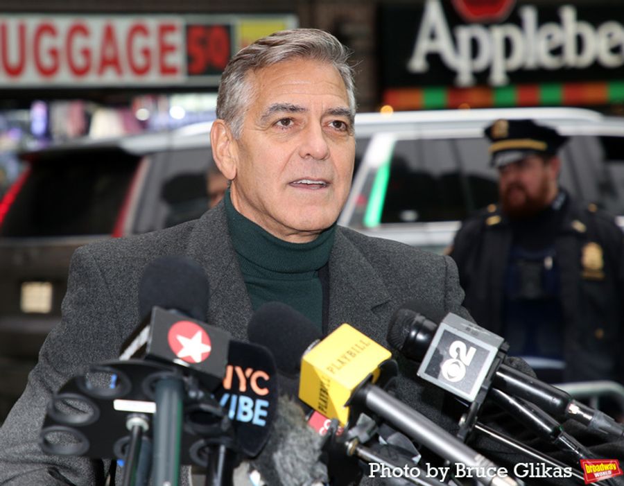 Photos: George Clooney Introduces the Broadway Cast of GOOD NIGHT, AND GOOD LUCK Image