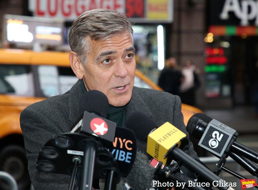 Photos: George Clooney Introduces the Broadway Cast of GOOD NIGHT, AND GOOD LUCK Image
