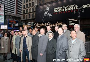 George Clooney & The Cast of Good Night and Good Luck" Photo