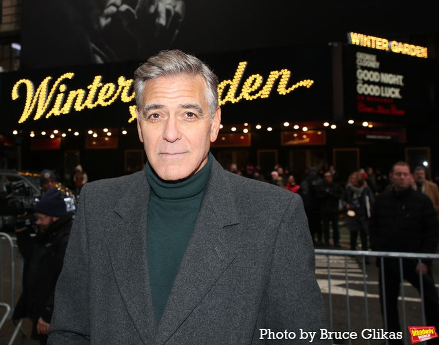 Photos: George Clooney Introduces the Broadway Cast of GOOD NIGHT, AND GOOD LUCK Image