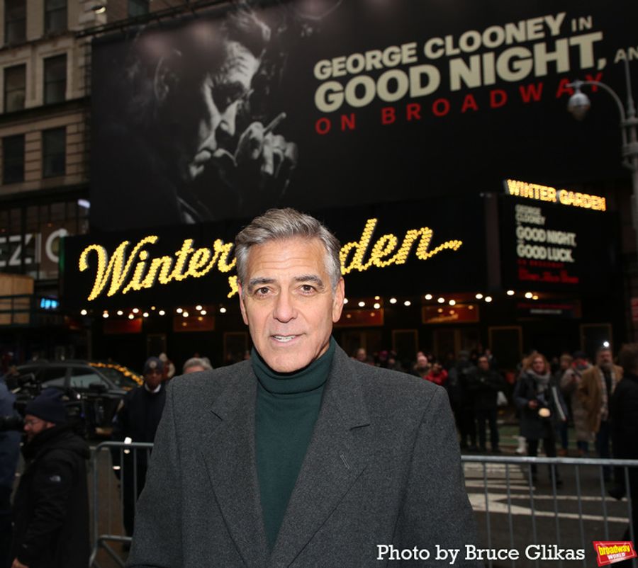 Photos: George Clooney Introduces the Broadway Cast of GOOD NIGHT, AND GOOD LUCK Image