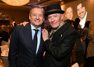 Ted Sarandos, CEO, Netflix and Jacques Audiard @ BroadwayWorld Ted Sarandos, CEO, Netflix and Jacques Audiard Photo