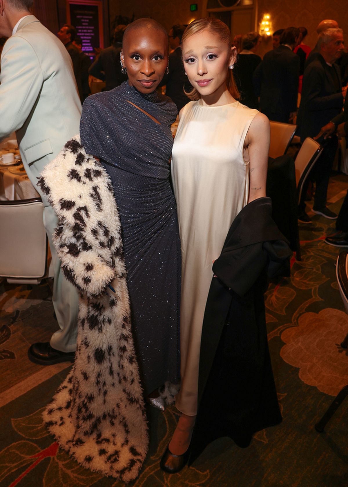 Cynthia Erivo and Ariana Grande  at 