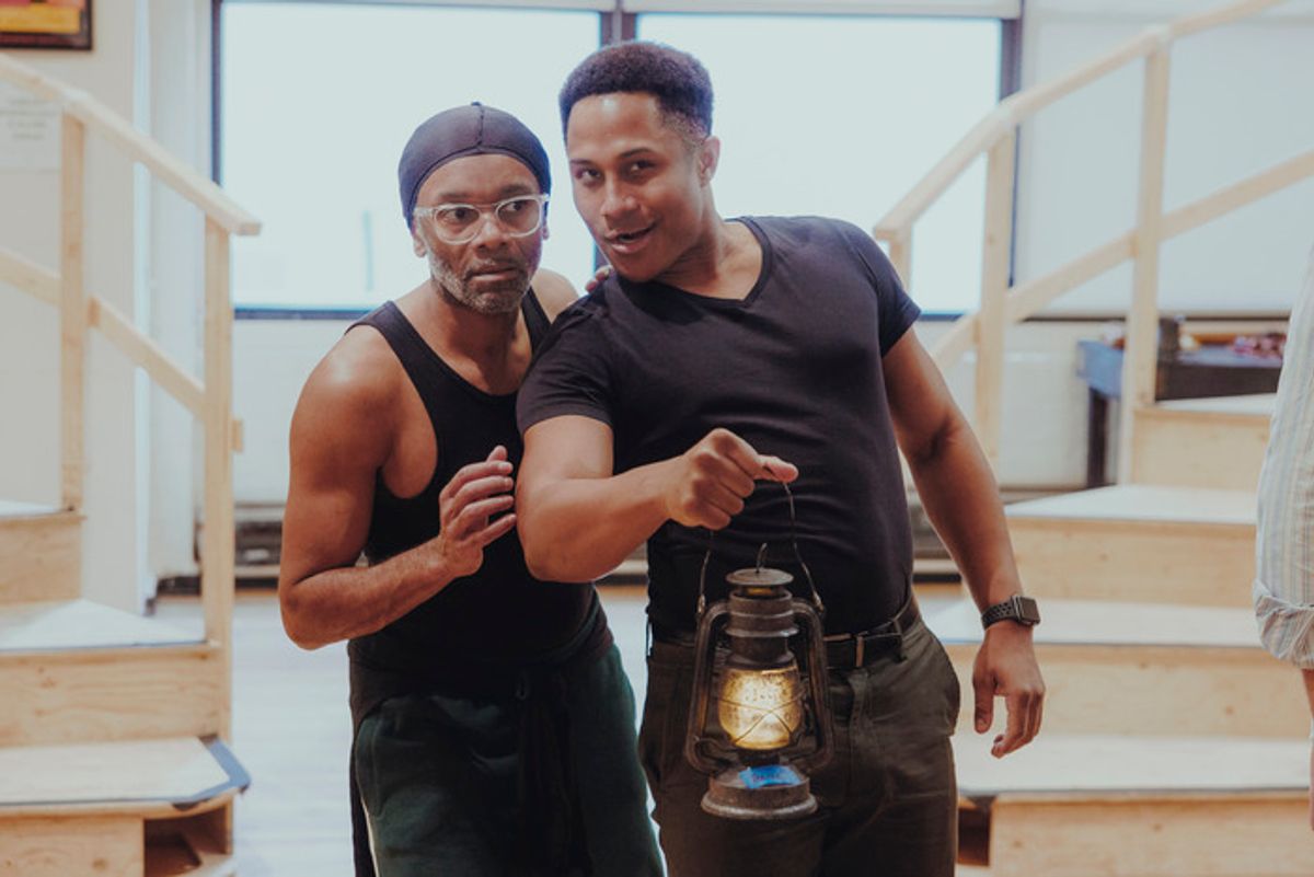 Jason Pennycooke and Daniel Yearwood  at 