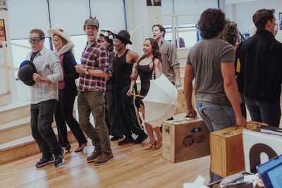 Jeremy Secomb, Kate Jennings Grant, Gavin Lee, Beth Leavel, Jason Pennycooke, Jasmine Photo