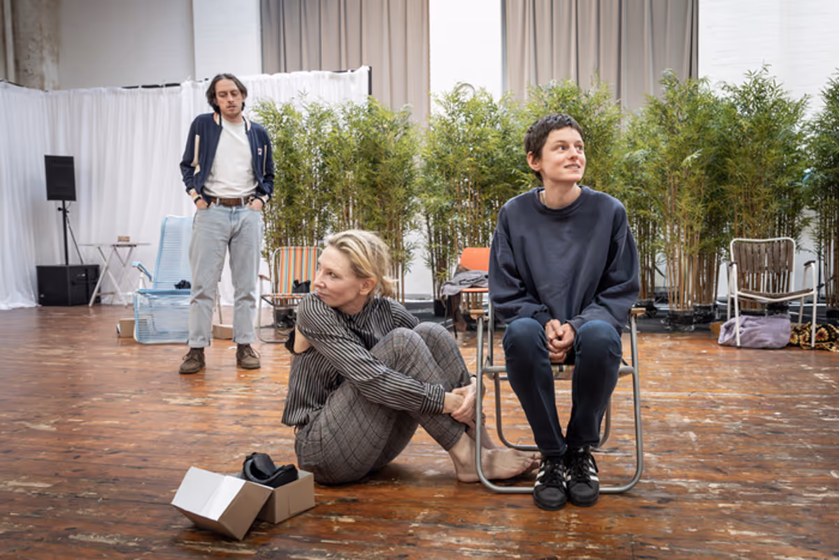 Zachary Hart, Cate Blanchett, Emma Corrin at Photos: THE SEAGULL Starring Cate Blanchett And More In Rehearsal