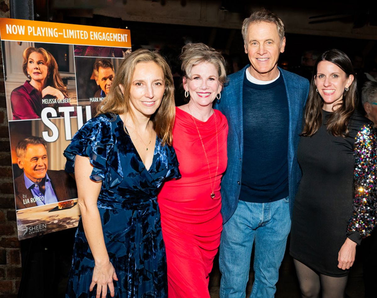 Adrienne Campbell-Holt, Melissa Gilbert, Mark Moses and Lia Romeo at 