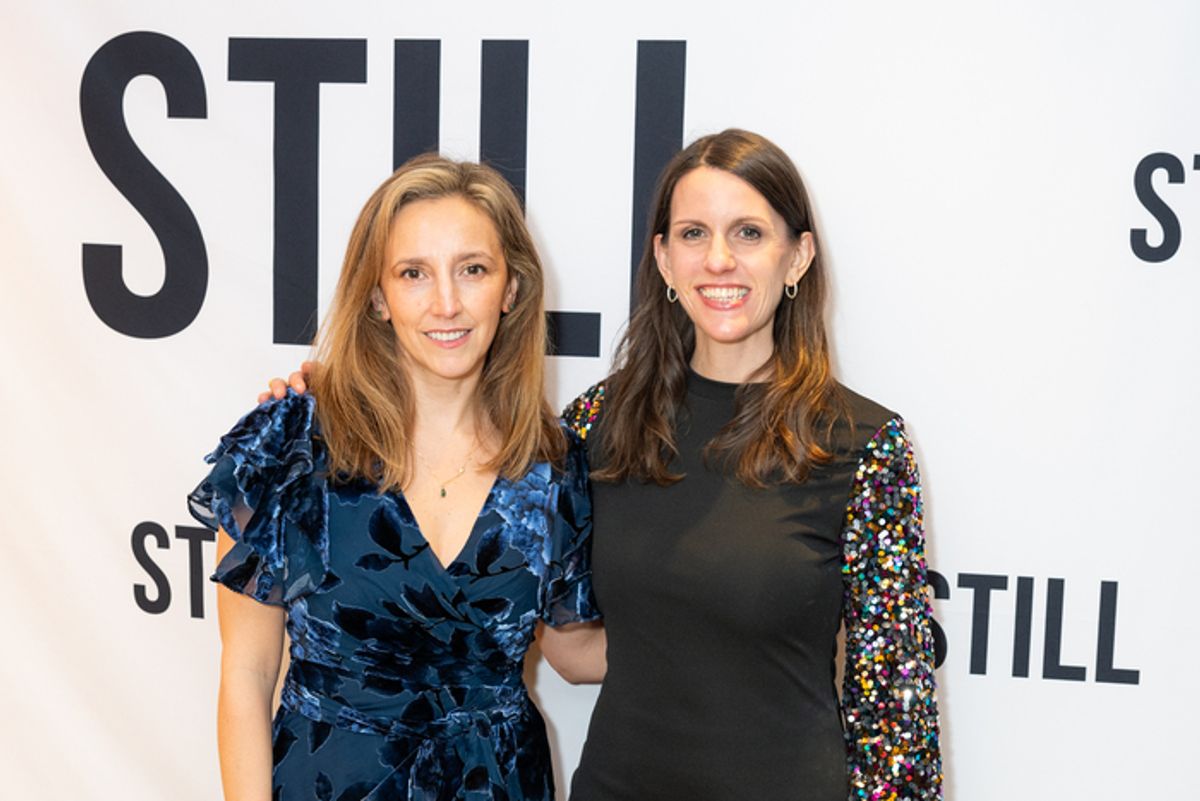 Adrienne Campbell-Holt and Lia Romeo at 