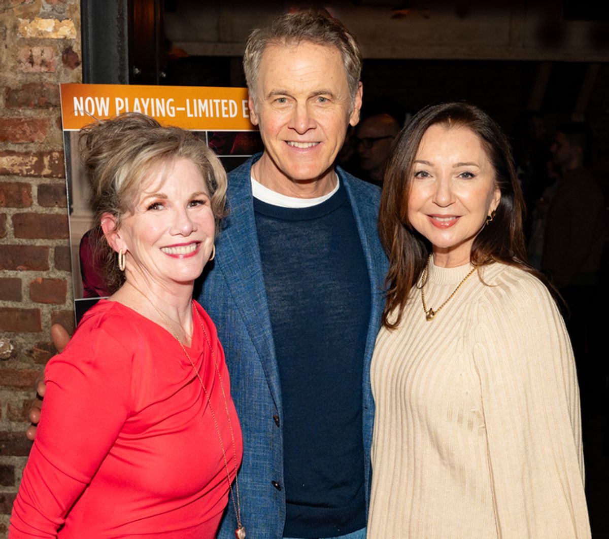 Melissa Gilbert, Mark Moses, Donna Murphy at 