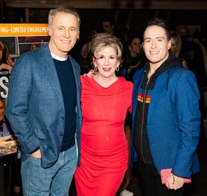 Melissa Gilbert, Mark Moses, and Randy Rainbow Photo