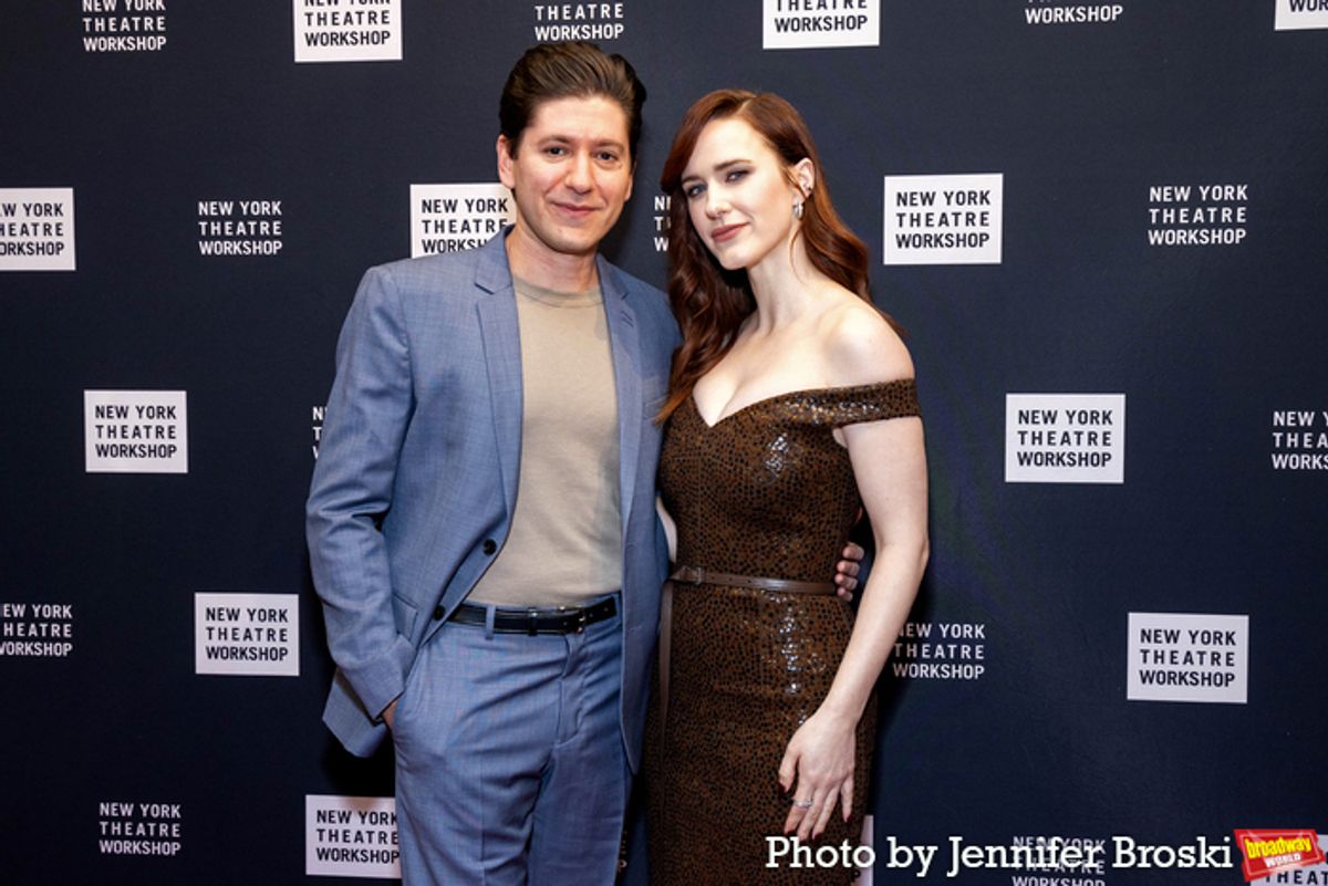Michael Zegen, Rachel Brosnahan at 