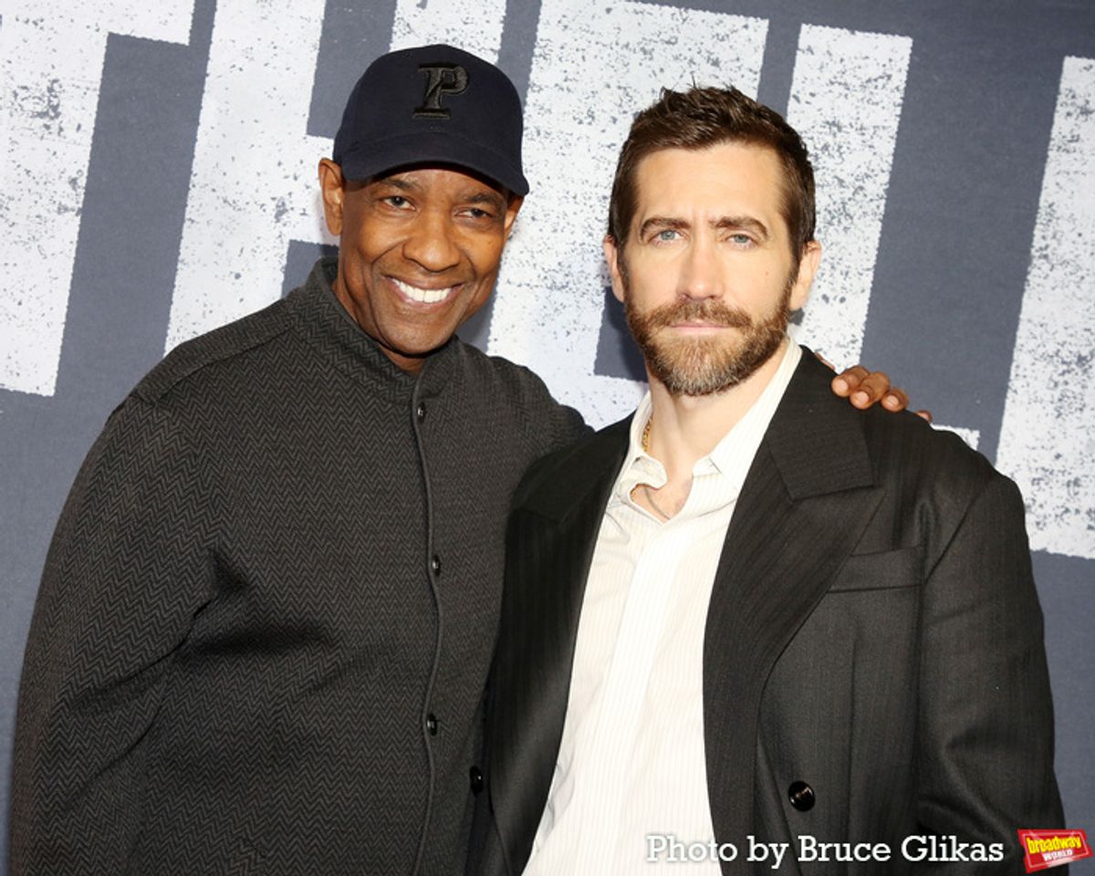 Denzel Washington and Jake Gyllenhaal at 