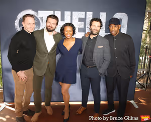 Gene Gillette, William Connell, Christina Sajous, Ben Graney and Denzel Washington Photo