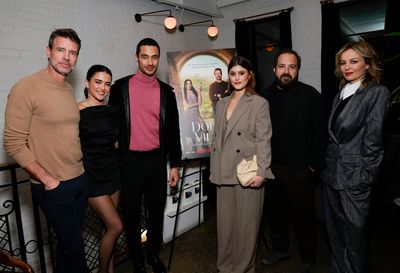Scott Foley, Maia Reficco, Giuseppe Futia, Simone Luglio, and Violante Placido Photo