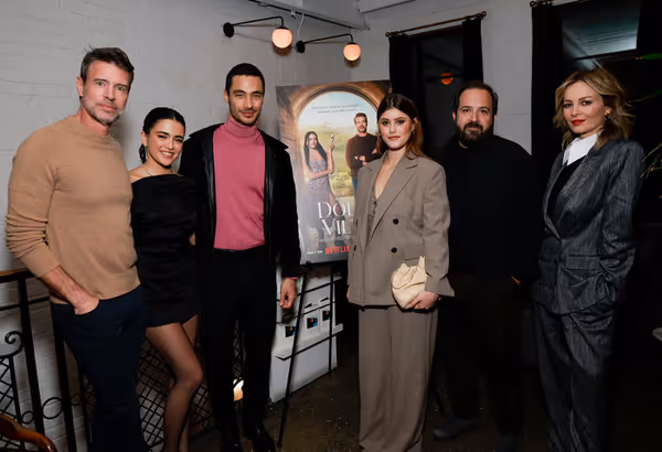 Scott Foley, Maia Reficco, Giuseppe Futia, Simone Luglio, and Violante Placido Photo