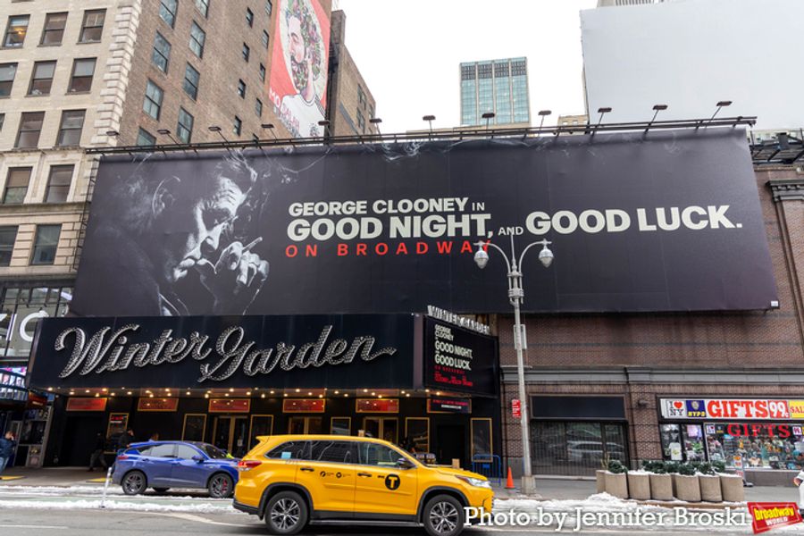 Up on the Marquee: GOOD NIGHT, AND GOOD LUCK Image