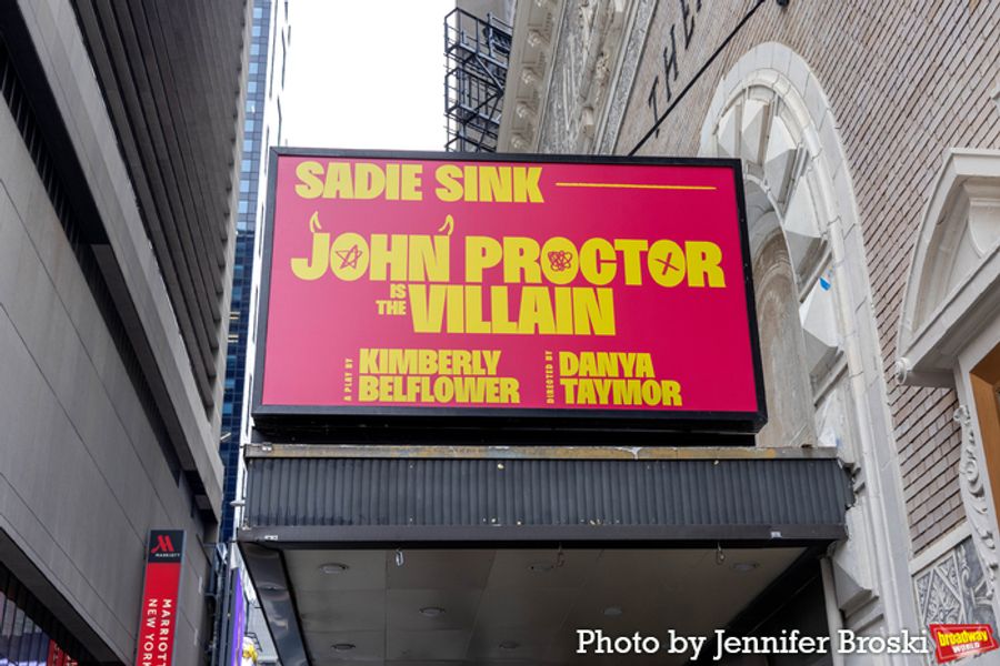 Up on the Marquee: JOHN PROCTOR IS THE VILLAIN Image