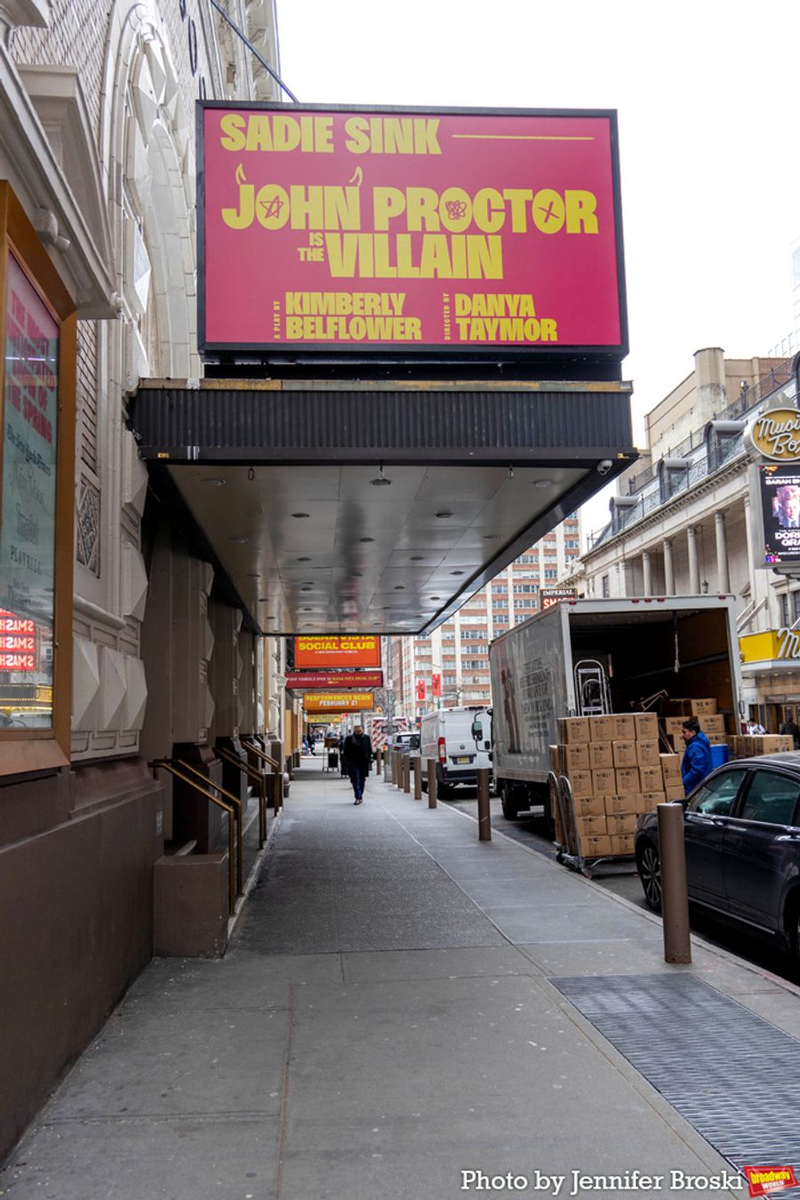Up on the Marquee: JOHN PROCTOR IS THE VILLAIN Image