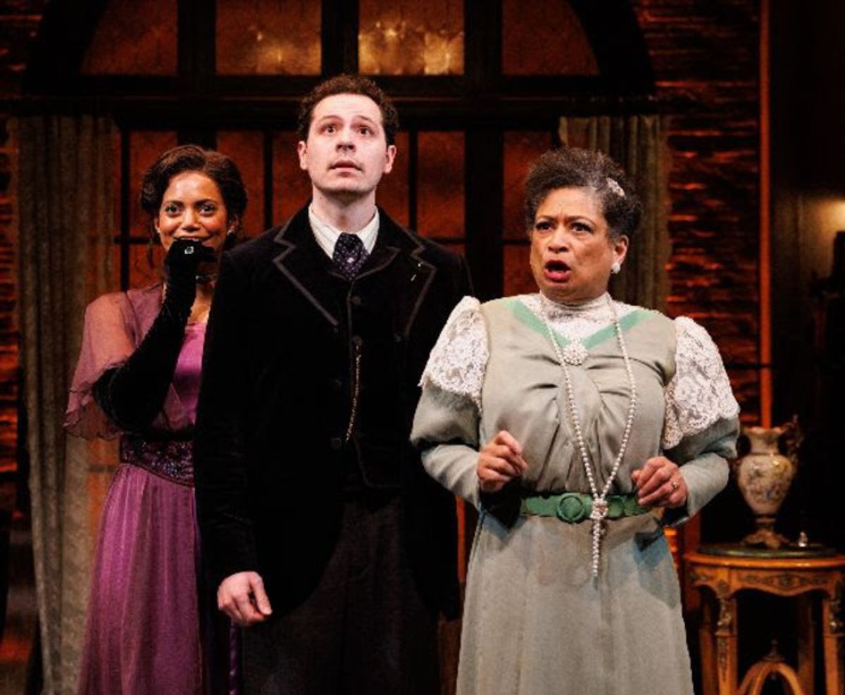 Sara Haider, Avery Whitted, and Melissa Maxwell at 