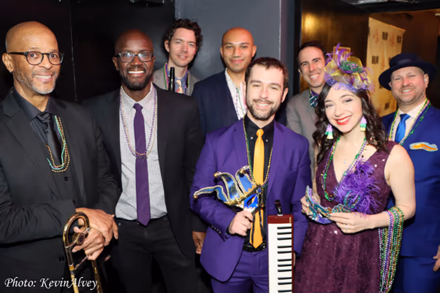 Photos: Julie Benko Celebrates Mardi Gras At Birdland Jazz Image