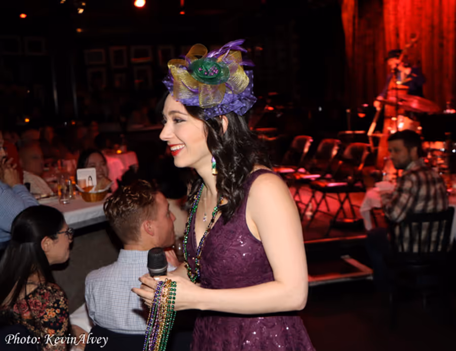 Photos: Julie Benko Celebrates Mardi Gras At Birdland Jazz Image