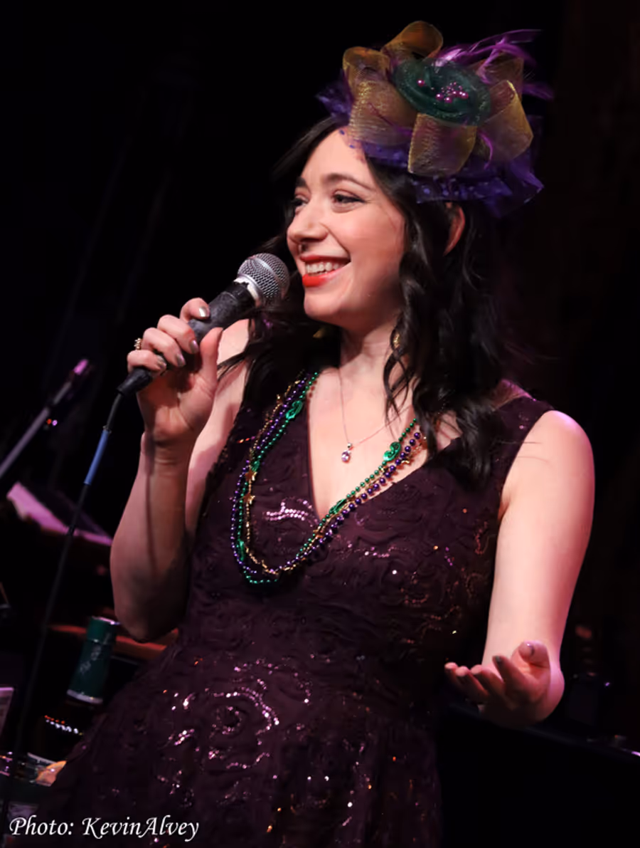 Photos: Julie Benko Celebrates Mardi Gras At Birdland Jazz Image