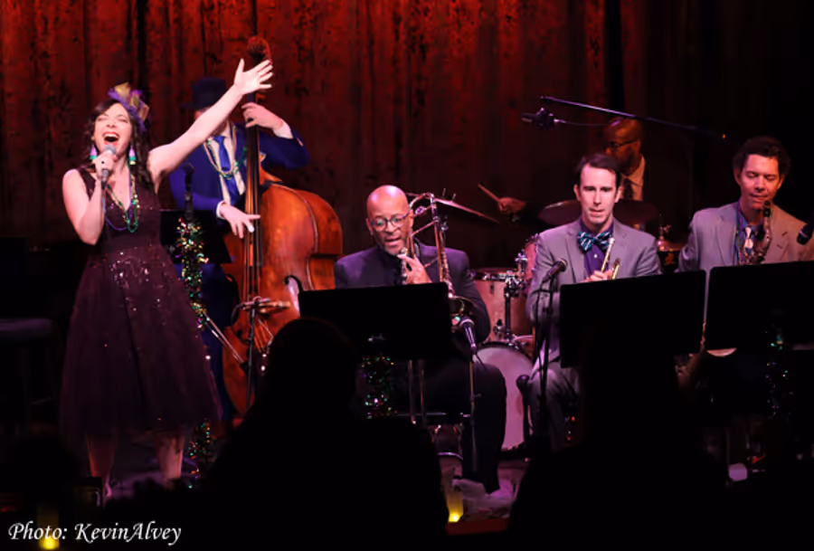 Photos: Julie Benko Celebrates Mardi Gras At Birdland Jazz Image