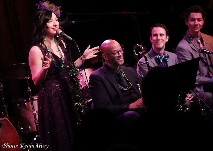Photos: Julie Benko Celebrates Mardi Gras At Birdland Jazz Image
