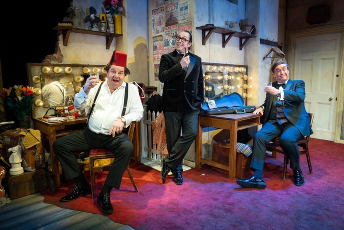 Eric Morecambe, Tommy Cooper and Bob Monkhouse at 