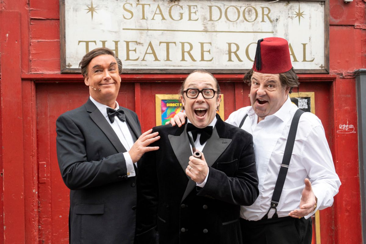Eric Morecambe, Tommy Cooper and Bob Monkhouse at 