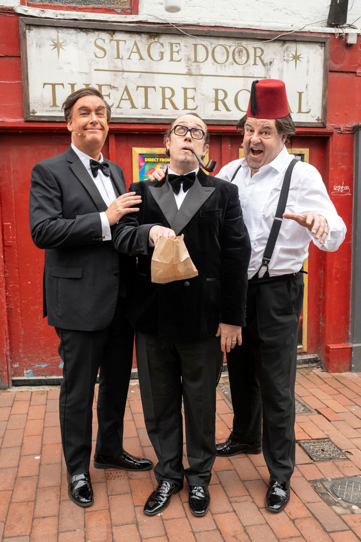 Eric Morecambe, Tommy Cooper and Bob Monkhouse at 