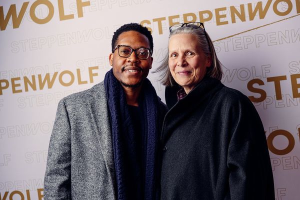 Namir Smallwood and Amy Morton Photo