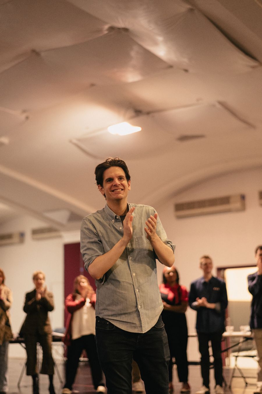 Photos: Jonathan Groff and More in JUST IN TIME Rehearsals  Image