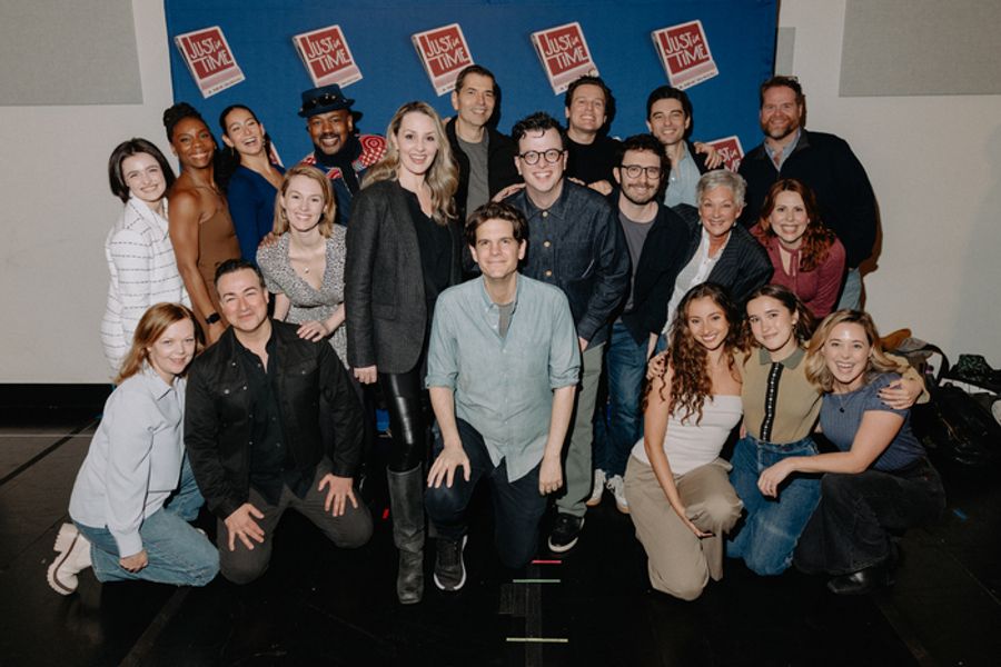 Photos: Jonathan Groff and More in JUST IN TIME Rehearsals  Image