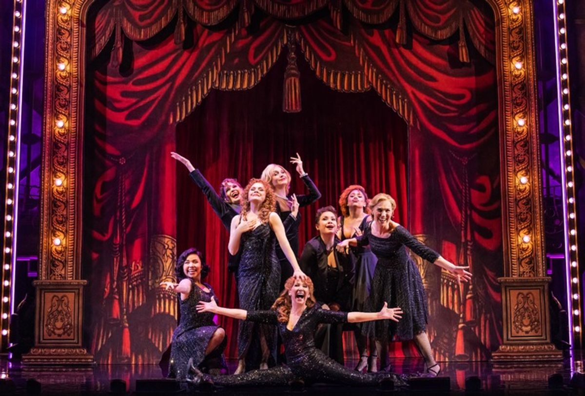 Jasmine Forsberg, Beth Leavel, Bernadette Peters, Kate Jennings Grant, Bonnie Langford, Lea Salonga, Maria Wirries and Joanna Riding at 