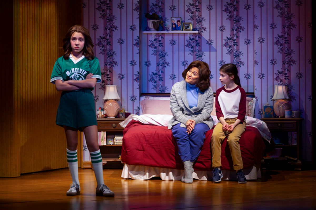  Avery Harris (Laura), Shoshana Bean (Beth Ann), and Aria Kane (Sarah) i at 