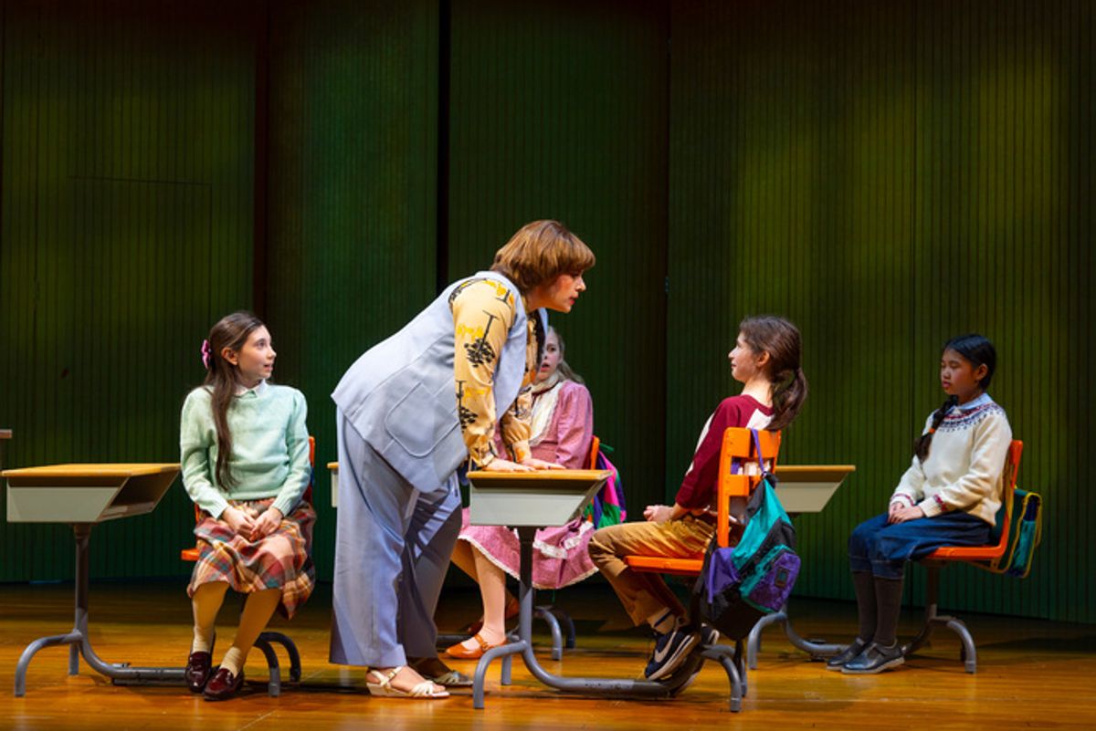  Emerson Holt Lacayo (Abby), Alysha Umphress (Mrs. Dembo), Elin Joy Siler (Amy), Aria Kane (Sarah), and Alina Santos (Ally) at 