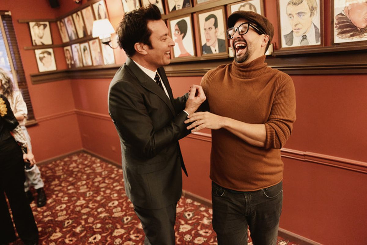 Jimmy Fallon, Lin-Manuel Miranda at 