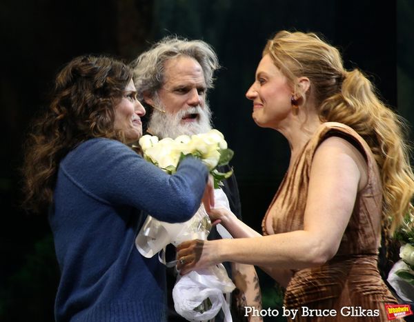 Idina Menzel, Michael Park and Jessica Phillips Photo