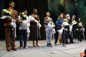 Daniel Brackett, Zachary Noah Piser, Veronica Otim, Khaila Wilcoxon, Idina Menzel, Jessica Phillips, Michael Park, Bradley Dean and De''Adre Aziza @ BroadwayWorld Daniel Brackett, Zachary Noah Piser, Veronica Otim, Khaila Wilcoxon, Idina Menzel, Je Photo