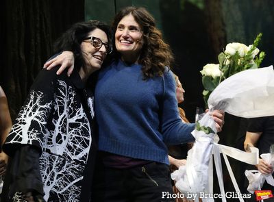 Tina Landau and Idina Menzel Photo