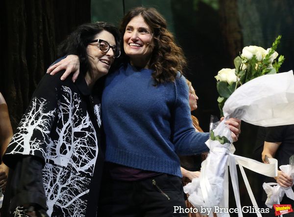 Tina Landau and Idina Menzel Photo