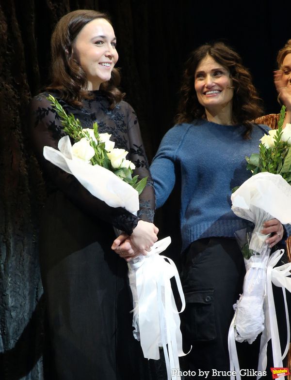 Kate Diaz and Idina Menzel Photo