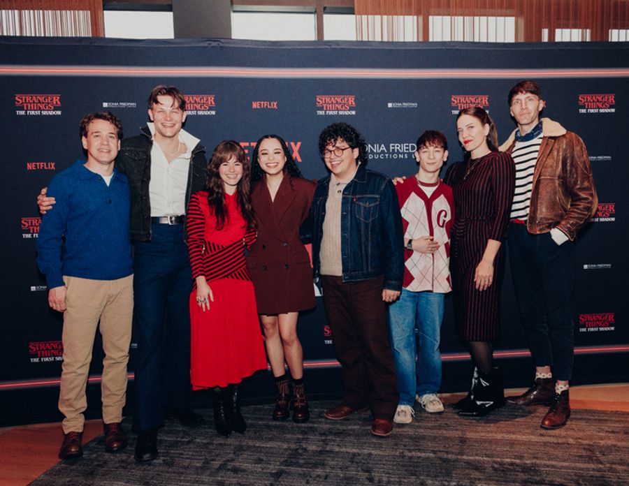 Photos: STRANGER THINGS: THE FIRST SHADOW Cast Meets the Press Image