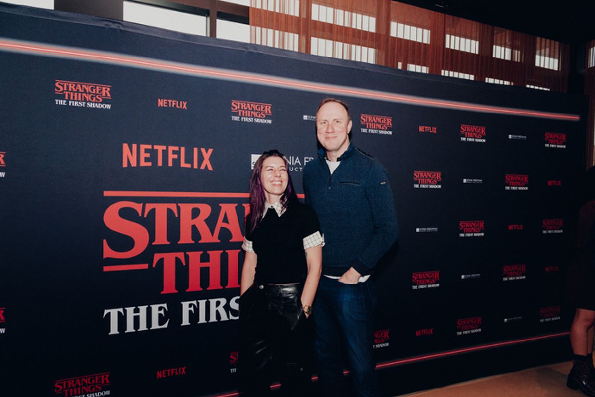 Kate Trefry and Justin Martin at 