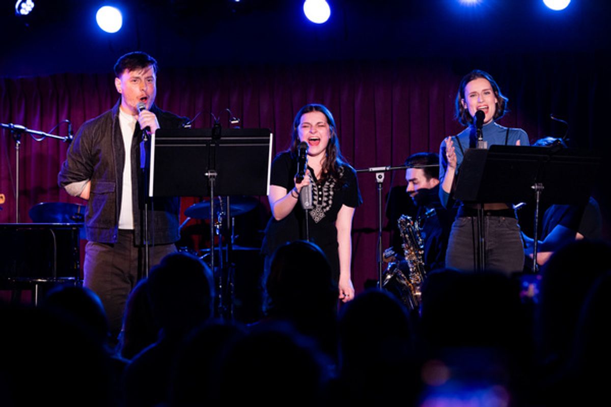 Thomas Sanders, Madison Kopec, Harley Seger at 