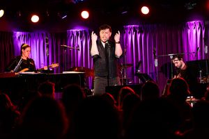 Thomas Sanders, Sarah Favinger, Claudio Raino  Photo