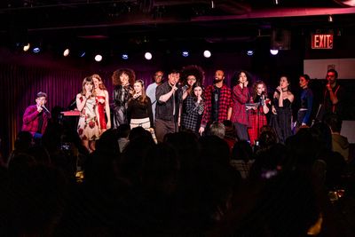 Joshua Turchin, Thomas Sanders, Tsilala Brock, Echo Deva Picone, Joann Gilliam, L.R.  Photo