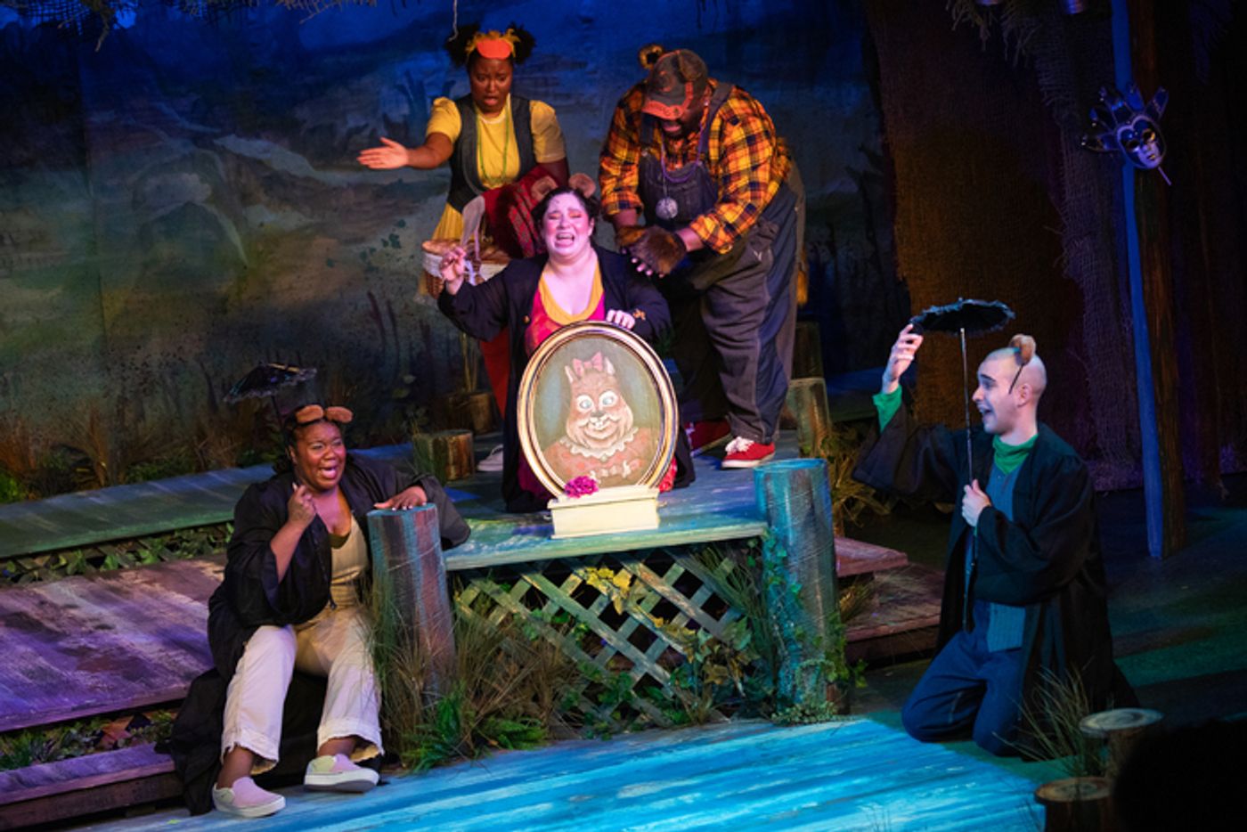 Photos: PETITE ROUGE – A CAJUN LITTLE RED RIDING HOOD At Synchronicity Theatre  Image