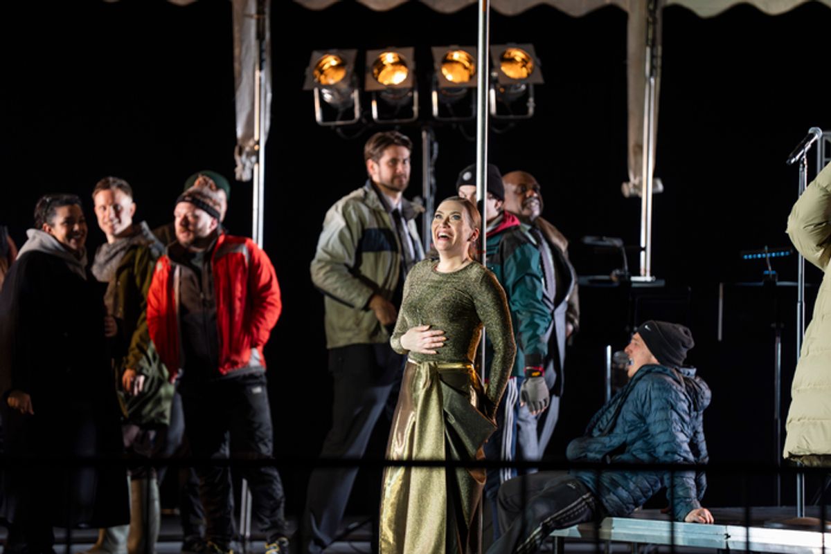 Mary, Queen of Scots production photos taken on 13th February 2025 at the ENO , London at 